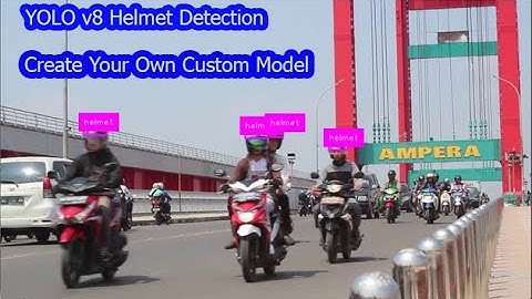Stay Safe on the Road: YOLOv8 Bike Helmet Detection Demo | Bike Helmet Detection with YOLOv8