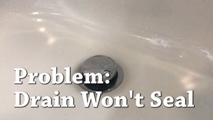 Replace your pop up tub stopper in under 1 minute #thedailydiy #diy #d, DIY Things