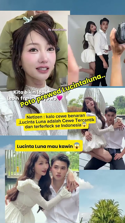 bikin iri aja buat para jomblo'lucinta luna mau nikah😁🤭 #videoshort #lucintaluna
