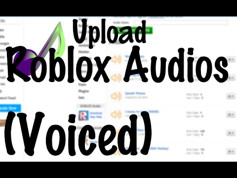 How To Upload Audio To Roblox For Free