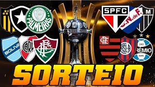 LIBERTADORES 2024 - SORTEIO DAS OITAVAS!