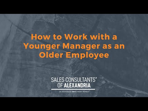 How to Work with a Younger Manager as an Older Employee