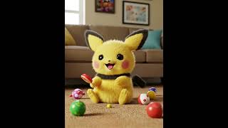 Baby Pikachu's Daily Routine is Too Cute! 🥺⚡️
