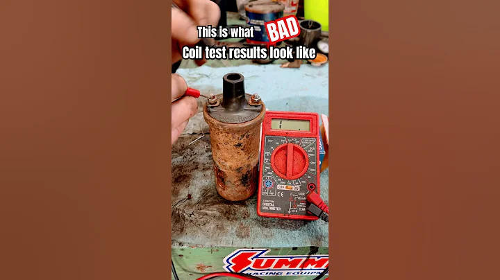 Testing a BAD ignition coil #shorts #automobile #car #diy #mechanic #tips #test