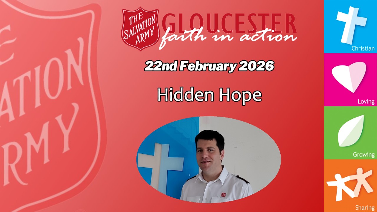 Morning Worship - 22nd February 2026 | Gloucester Salvation Army