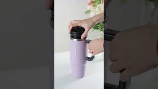Morning Routine: Ice First in My BUZIO Tumbler ❄️#tumbler #buziobottle#hydrationgoals