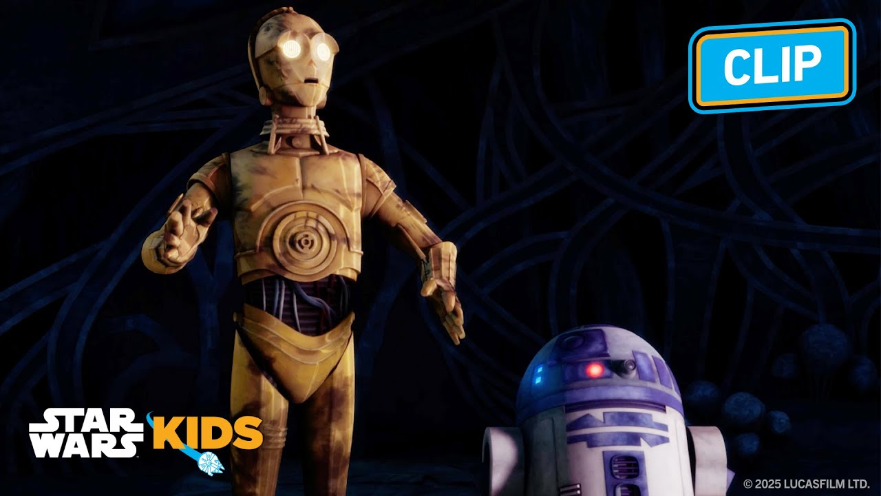 C-3PO and R2-D2 Master a Magical Riddle to Get Home✨🌟 | Star