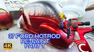 Sata Jet X 5500 RP 1.3cc Review: Limited Edition Spray Gun for 37 Ford Hotrod | TonysRefinishing.com by Tony's Refinishing 23,732 views 8 months ago 33 minutes