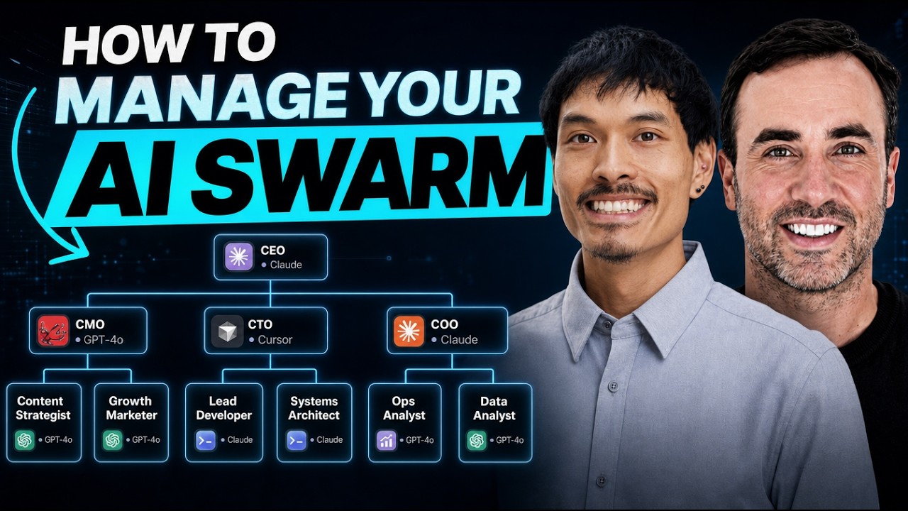 Thumbnail for the episode How We Shipped a Production App Using an AI Swarm