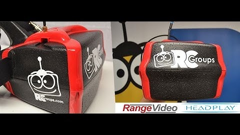 The New HeadPLAY Goggles from Range Video - RCGroups