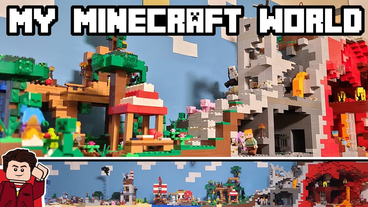 My LEGO Minecraft World - YouTube