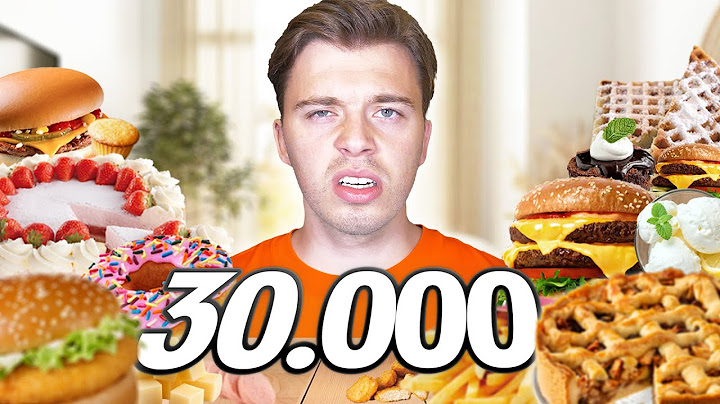 30.000 Calorieën Challenge (BINNEN 12 UUR) **EXTREEM**