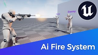 Find Nearest Enemy | Advance AI System On Unreal Engine 4 | 4.27.2 Full Blueprint Code Ai vs Ai UE4