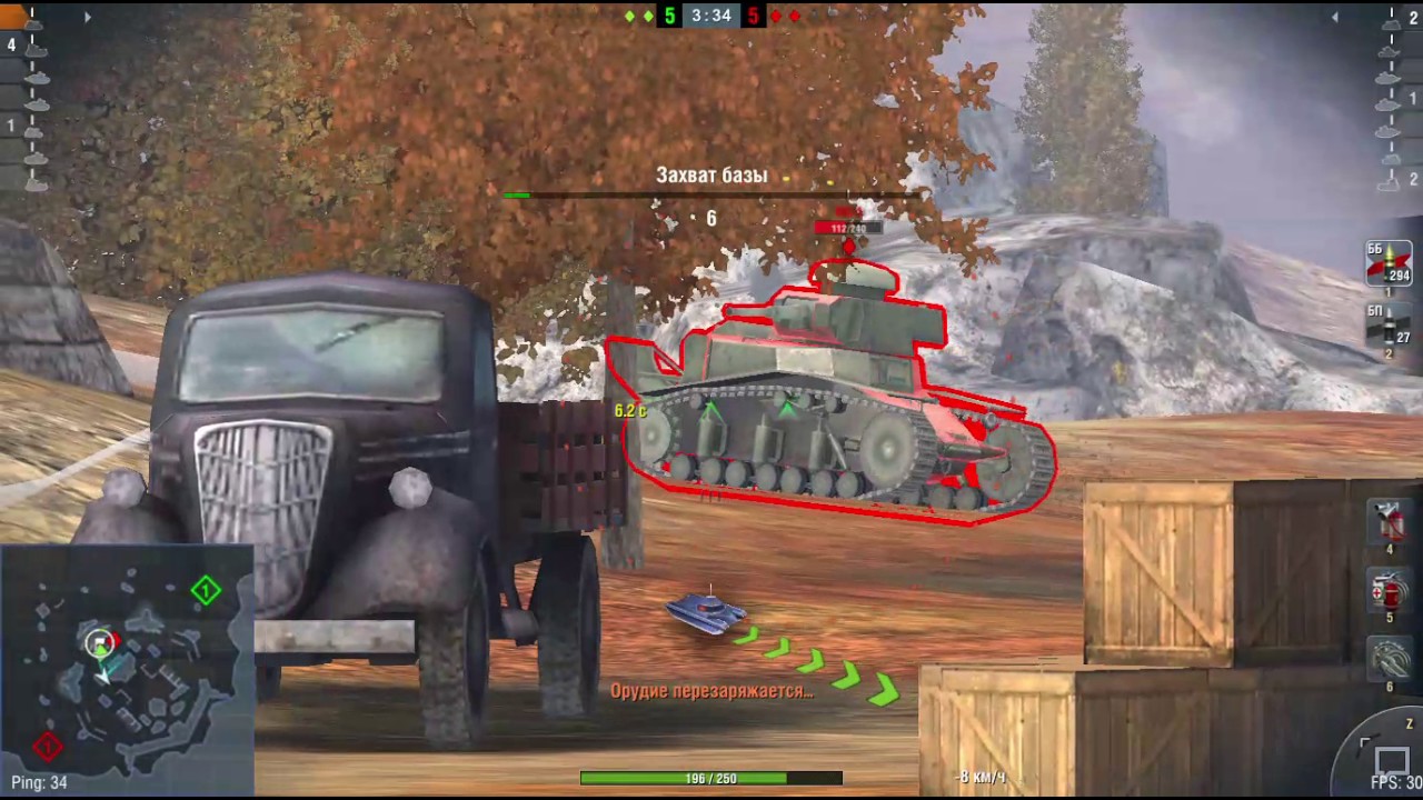 L.Tr. Медаль Лавриненко. Ничья, а могли и проигать.WoT Blitz.