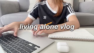 Daily life of a programmer & a designer who loves to cook 👩🏻‍💻 | Living alone vlog
