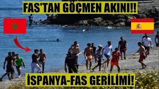 İSPANYA'DA MÜLTECİ KRİZİ! 6000'DEN FAZLA MÜLTECİ İSPANYA'YA GİRDİ! İSPANYA KUVVETLERİNİN MÜDAHELESİ!