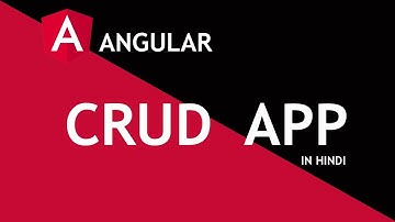 How to make Angular JS CRUD App in Hindi Part-1