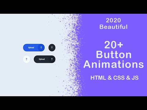 20+ Beautiful Buttons Animations | HTML CSS & JavaScript | 2020