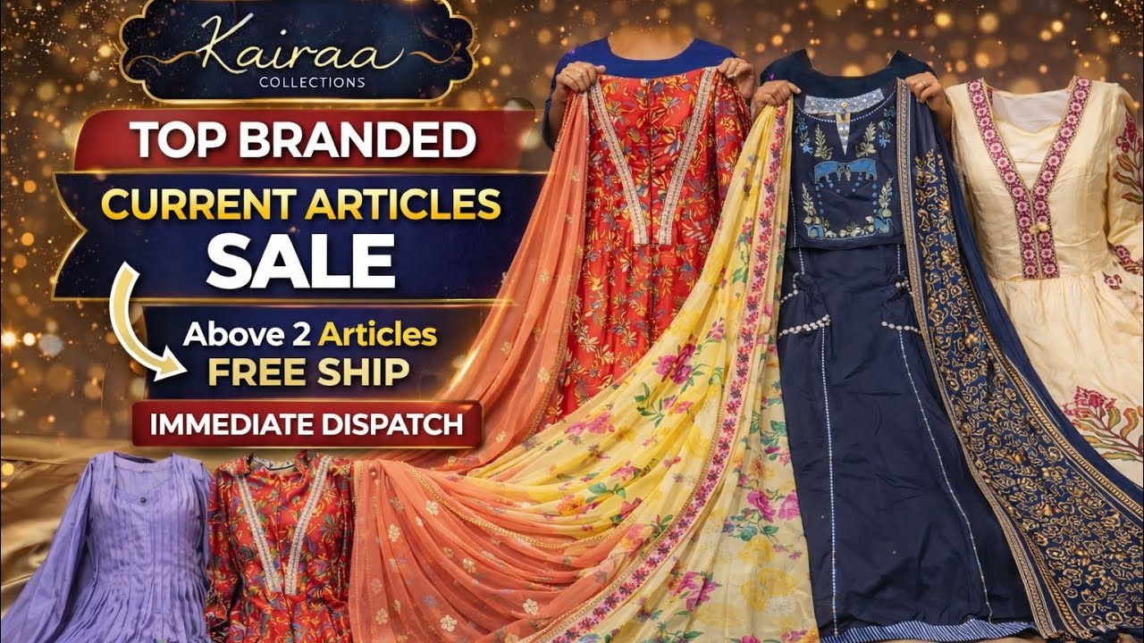 ✨ TOP BRANDED CURRENT ARTICLES SALE ✨Grab super premium ethnic wear at UNBELIEVABLE PRICES 😍💥