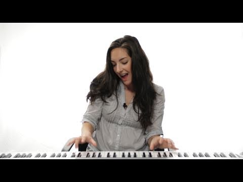 How To Play An F Augmented Chord Faug On Piano Youtube