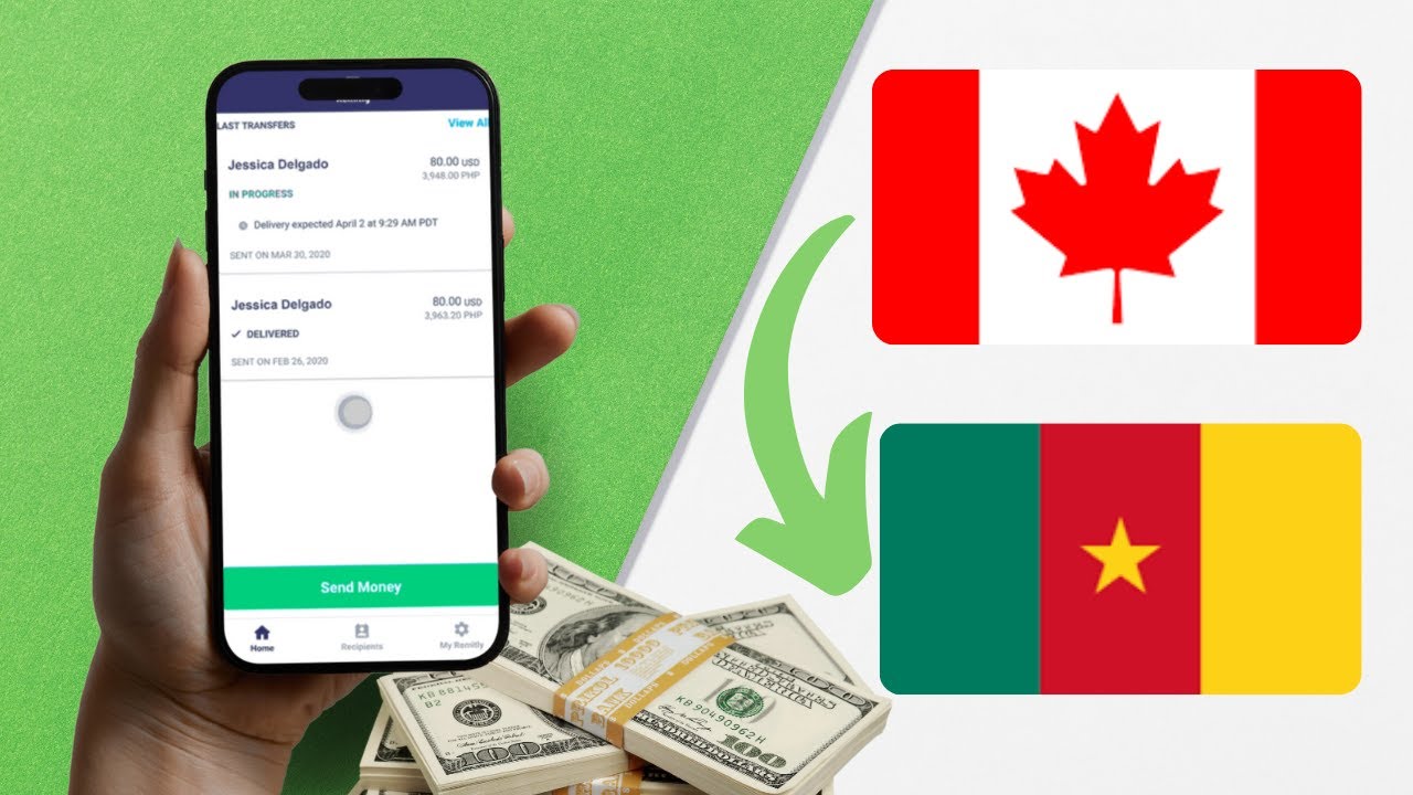 How to send money from Canada to Cameroon on Remitly?