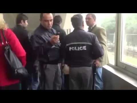 შელაპარაკება პატრულსა და მოქალაქეს შორის