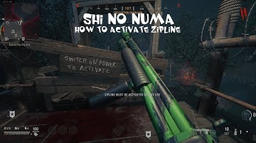 HOW TO "ACTIVATE ZIPLINE" ON SHI NO NUMA CALL OF DUTY VANGUARD