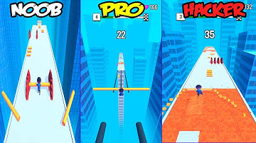 Roof Rails - NOOB vs PRO vs HACKER