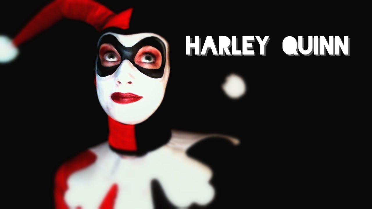 HARLEY QUINN! - Comic Book Villains (Batman) -  Halloween Makeup Tutorial