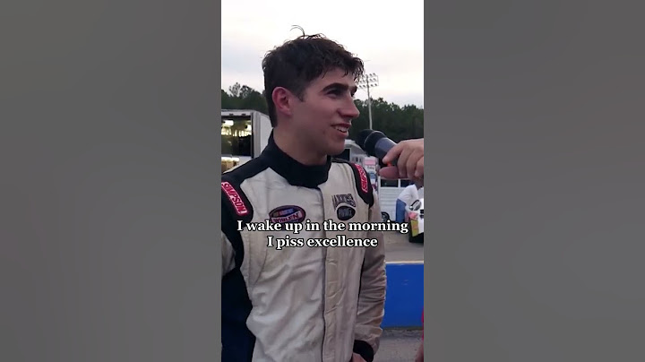 I Did Ricky Bobby's Speech!