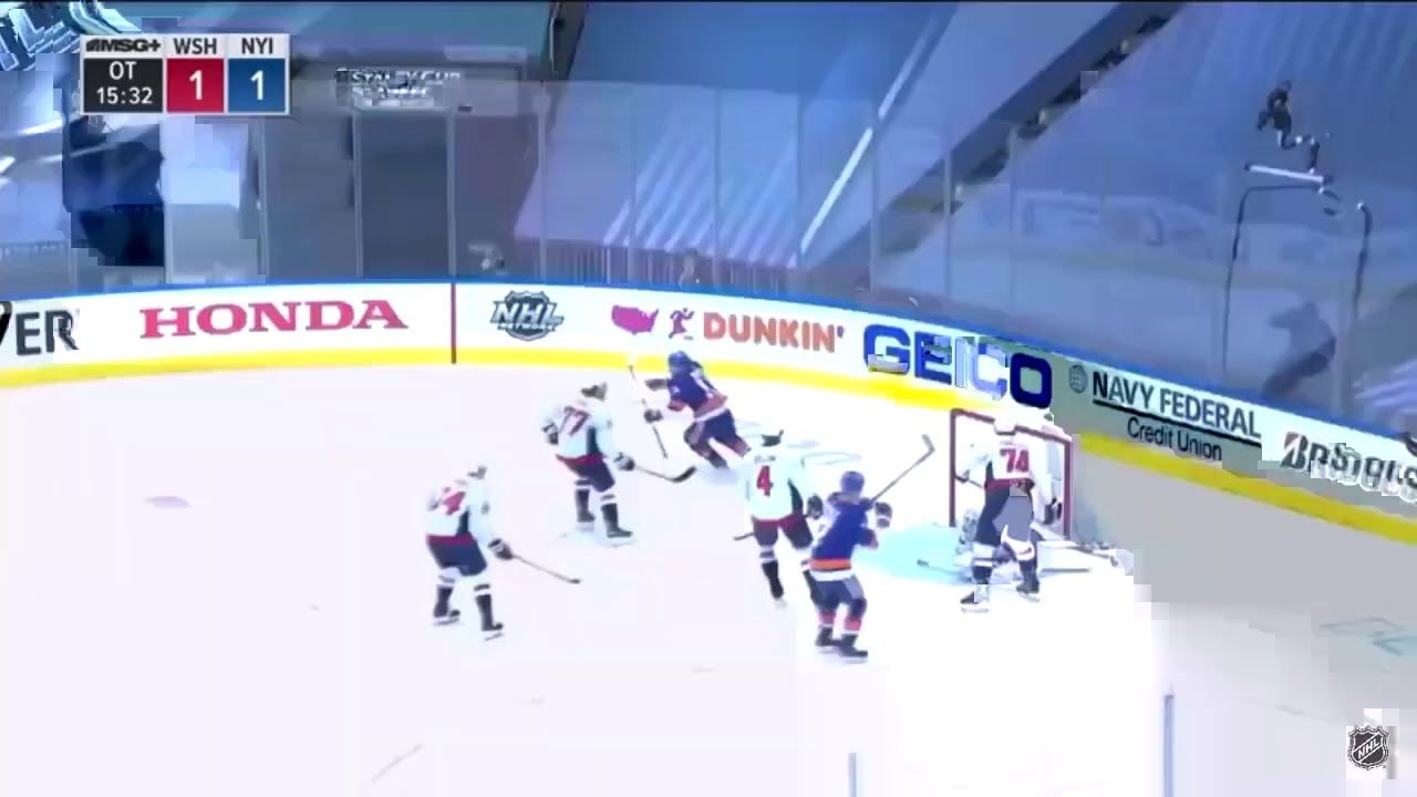 Mat Barzal OT Goal Game 3 vs Capitals Stanley Cup Playoffs 2020 YouTube