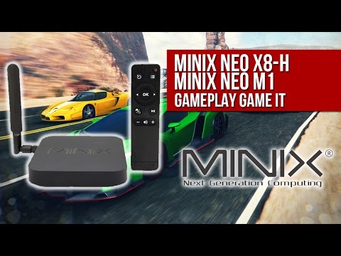 Minix Neo X8-H. Gameplays y juegos