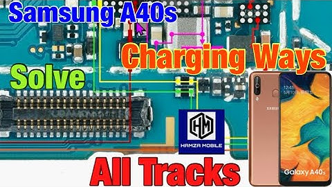 Samsung A40s/SM-A3050Charging/USB ways,Not Charging Problem,All Solutions,Tracks with Full Explain