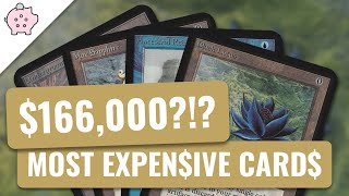 The Most Expensive Magic Cards of All Time | Black Lotus | Magic the Gathering