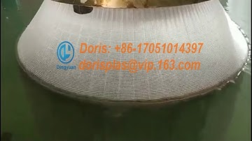 plastic square mesh with square strip-+86-15254790898