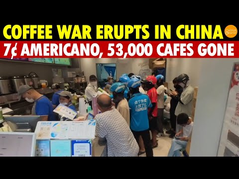China’s Coffee Price War: Deep Roast Americano for 7¢, 53,000 Cafes Gone This Year