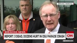 Car Crashes Into OSU Homecoming Crowd At Oklahoma State University Parade   3 Reported Dead   YouTub