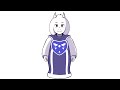 I draw toriel from undertale