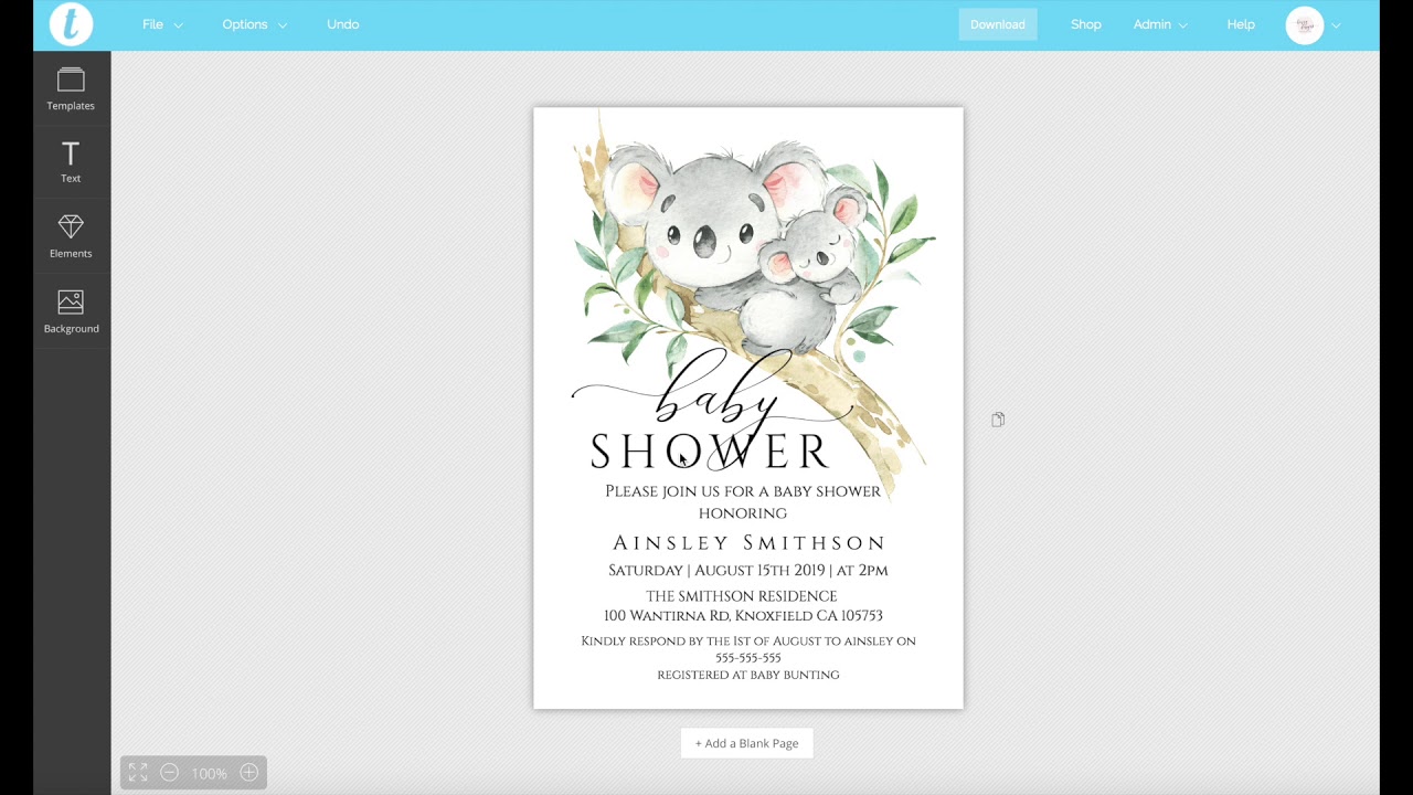 Editing on Templett: The Basics