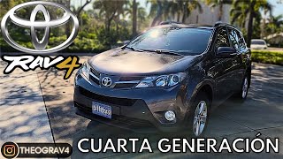 2014 TOYOTA RAV4: Diferencias entre la primera y la cuarta generación