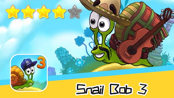 Snail Bob 3 Level 20-22 Walkthrough Beyond The Sky Recommend index four stars