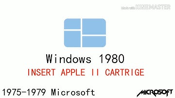 Windows Mega History (with Never Released and Future Versions) Part 1