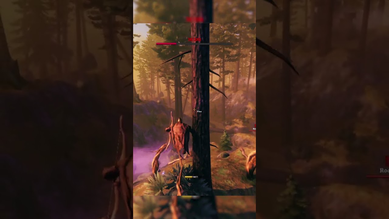 Valheim Raging at Greydwarves During Boss Fight