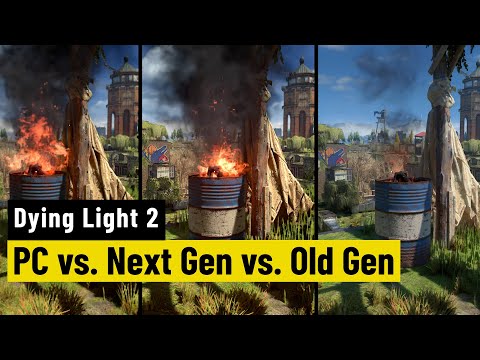 Dying Light 2: Stay Human | PS4 vs. PS5 vs. PC - Graphics and Loading Times