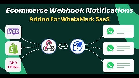 How to Set Up WhatsMark SaaS Ecommerce Webhook Notifications Add-on with WooCommerce