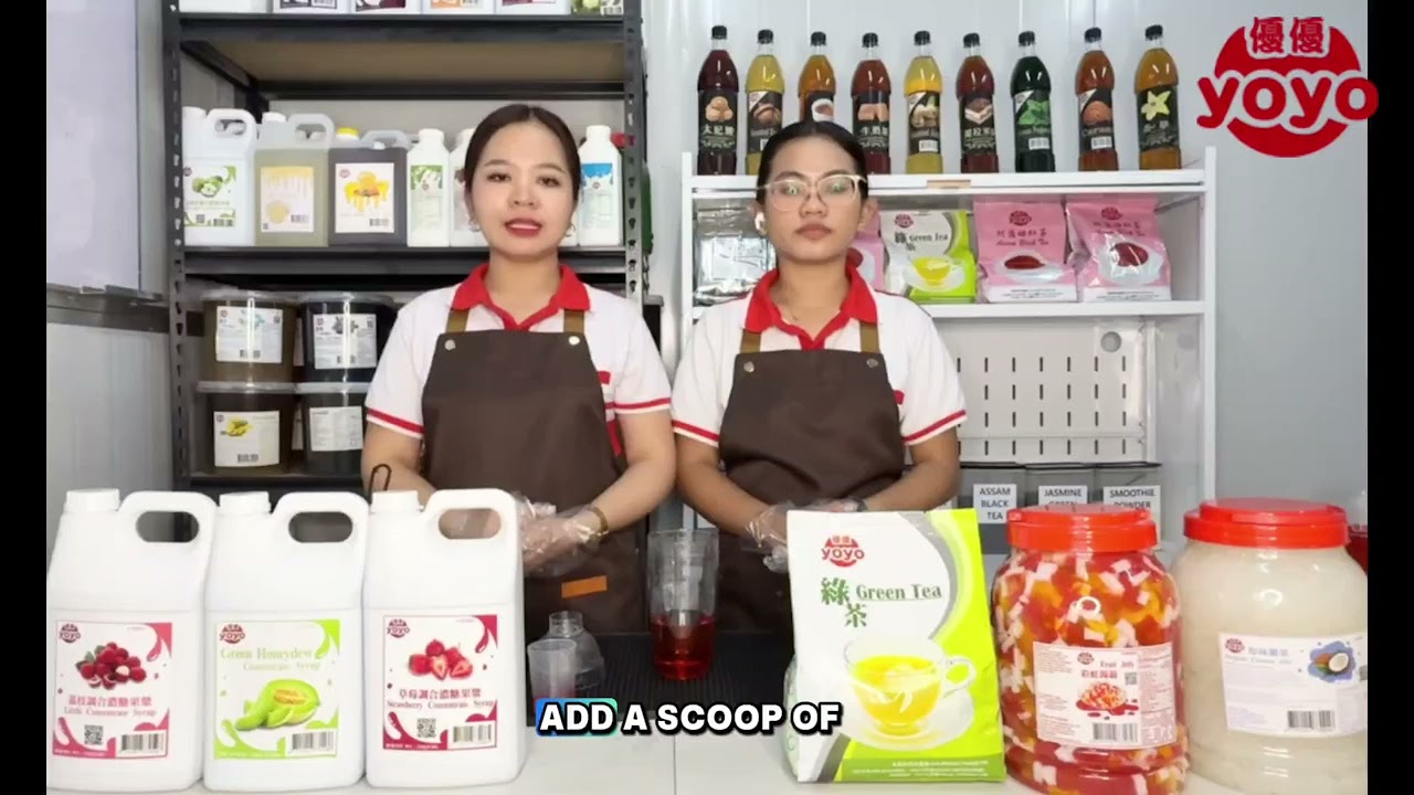 YoYo Strawberry Fruit Tea Tutorial | Step-by-Step Guide