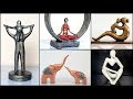 5 Easy home decor sculpture making ideas for beginners/art and craft/CreativeCat