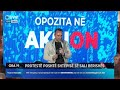 Qytetarët tubim në mbështetje të liderit të opozitës, Sali Berisha (30.04.2024)