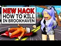 ALL NEW HACKS on HOW TO KILL PEOPLE IN BROOKHAVEN (ROBLOX BROOKHAVEN RP)