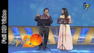 Mano and Sunitha Performs - Bhale Bhale Magadivoy Song in Vizag ETV @ 20 Celebrations